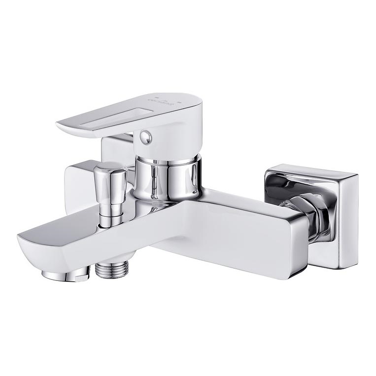 Cersanit S951-008 - Bath tap MILLE white/shiny chrome