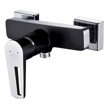 Cersanit S951-034 - Shower tap MILLE black/shiny chrome