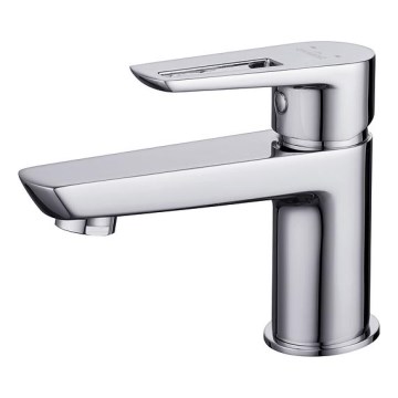 Cersanit S951-045 - Basin tap MILLE 13,4 cm shiny chrome + waste