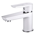 Cersanit S951-047 - Basin tap MILLE 13,4 cm white + waste