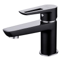 Cersanit S951-048 - Basin tap MILLE 13,4 cm black + waste