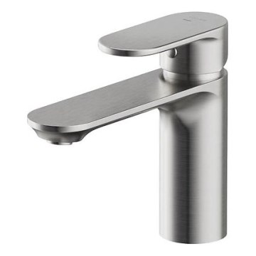 Cersanit S951-334 - Basin tap CREA 14,3 cm nickel