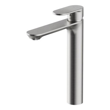 Cersanit S951-335 - Basin tap CREA 27,4 cm nickel