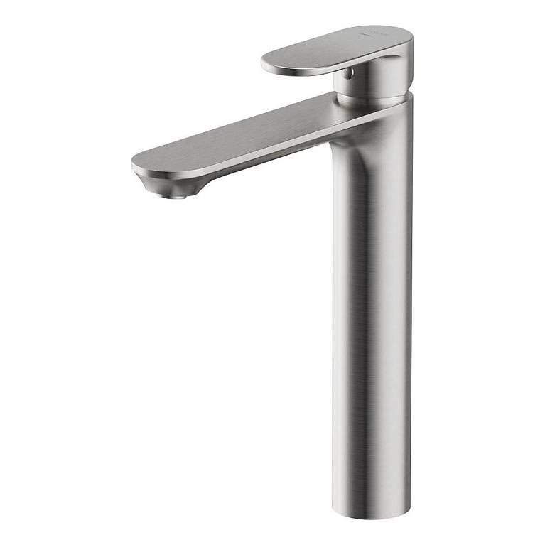 Cersanit S951-335 - Basin tap CREA 27,4 cm nickel