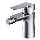Cersanit S951-350 - Bidet tap CITY shiny chrome