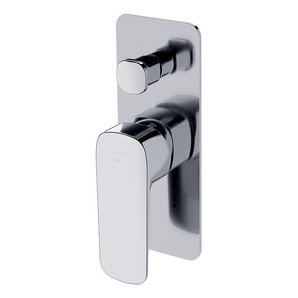 Cersanit S951-374 - Shower tap for concealed installation LARGA shiny chrome