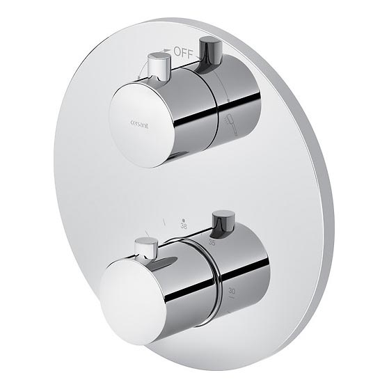 Cersanit S951-564 - Thermostatic shower tap for concealed installation ZEN shiny chrome