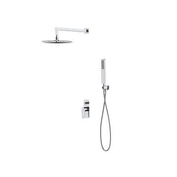 Cersanit S952-012 - Shower set with concealed tap MILLE shiny chrome