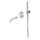 Cersanit S952-034 - Bath set with thermostatic concealed tap ZEN shiny chrome