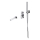 Cersanit S952-035 - Bath set with concealed tap CREA shiny chrome
