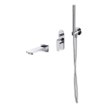 Cersanit S952-036 - Bath set with concealed tap CITY shiny chrome