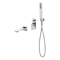 Cersanit S952-037 - Bath set with concealed tap MILLE shiny chrome