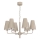 Chain Chandelier TORTOLA 6xE14/15W/230V Beige
