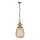 Chain-hung chandelier BOTTLE 1xE27/40W/230V gold