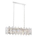 Chain-hung chandelier CRYSTALLINE 13xE14/40W/230V polished chrome