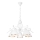 Chain-hung chandelier RETRO II, 5x E27/60W/230V, White