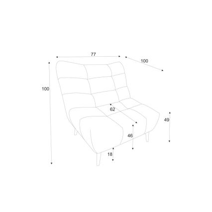 Chair ALBA grey