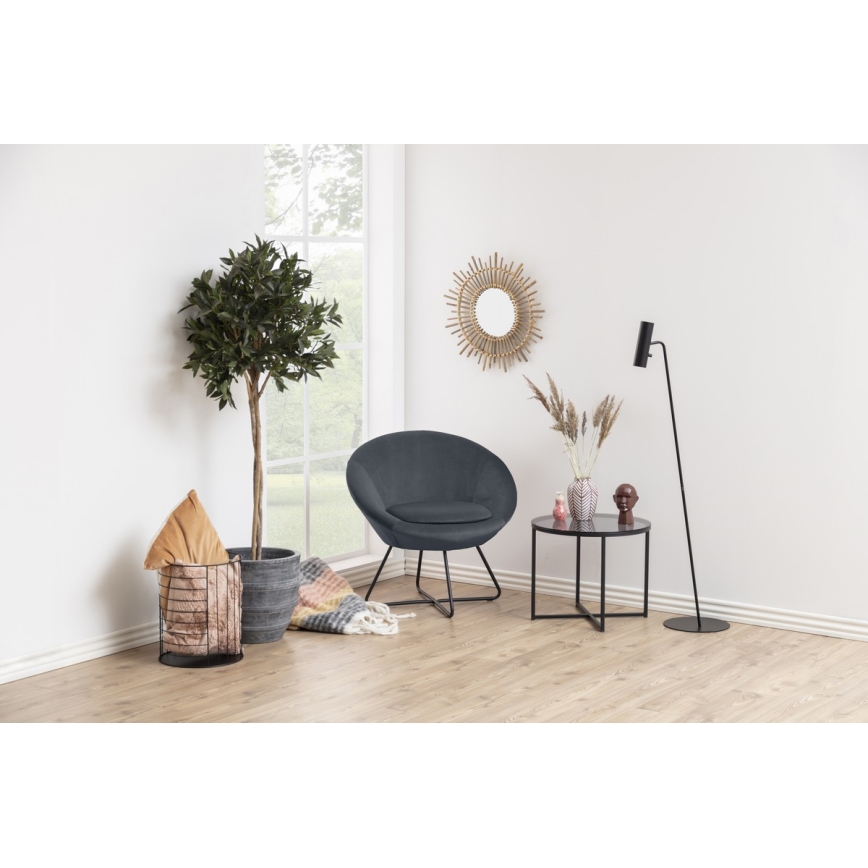 Chair BERYL dark grey