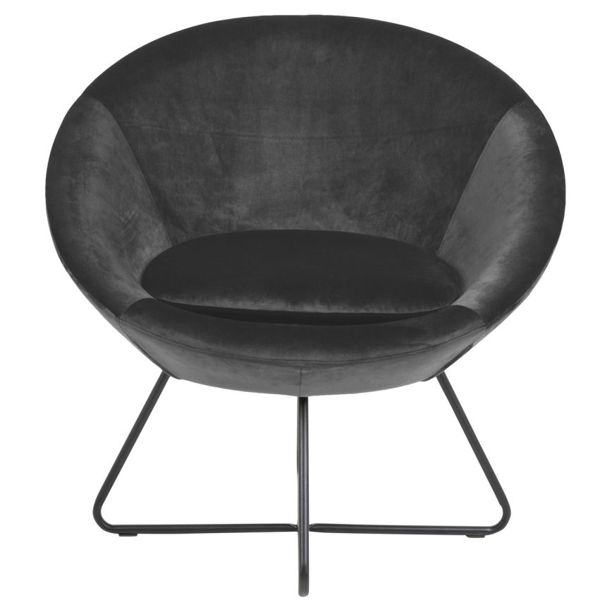 Chair BERYL dark grey