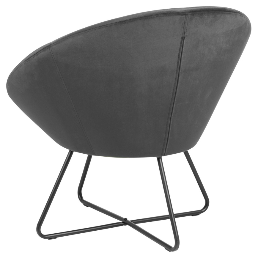 Chair BERYL dark grey