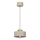 Chandeiler on a string MARTI 1xE27/15W/230V beige/gold