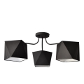 Chandelier ADAMANT 3xE27/15W/230V black