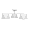Chandelier ADAMANT 3xE27/15W/230V white