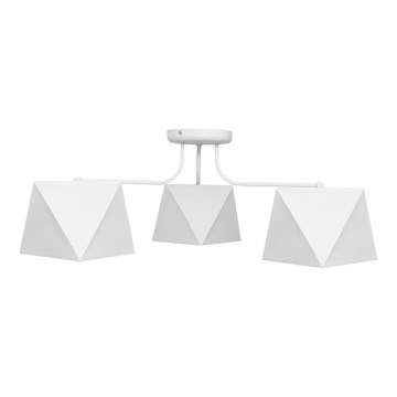 Chandelier ADAMANT 3xE27/15W/230V white