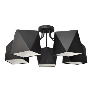 Chandelier ADAMANT 5xE27/15W/230V black