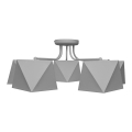Chandelier ADAMANT 5xE27/15W/230V grey