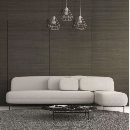 Chandelier ALMA 3xE27/60W/230V white