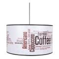 Chandelier COFFEE 1xE27/60W/230V