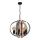 Chandelier DALVIN 5xE27/60W/230V black