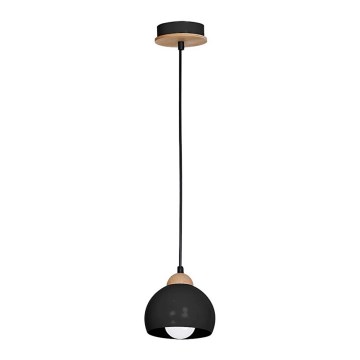 Chandelier DAMA 1xE27/60W/230V black