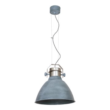 Chandelier EDGAR 1 1xE27/60W concrete nickel