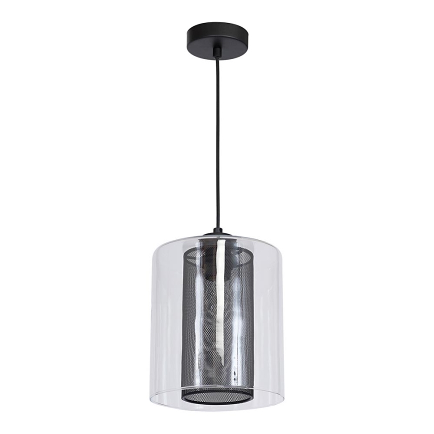 Chandelier ELDA 1xE27/60W/230V black