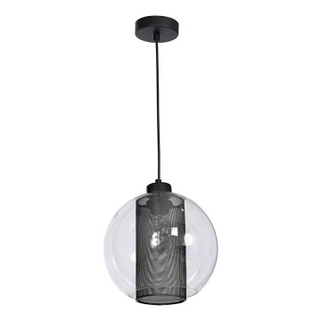 Chandelier FUNA 1xE27/60W/230V black