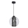 Chandelier FUNA 1xE27/60W/230V black