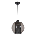 Chandelier FUNA 1xE27/60W/230V black