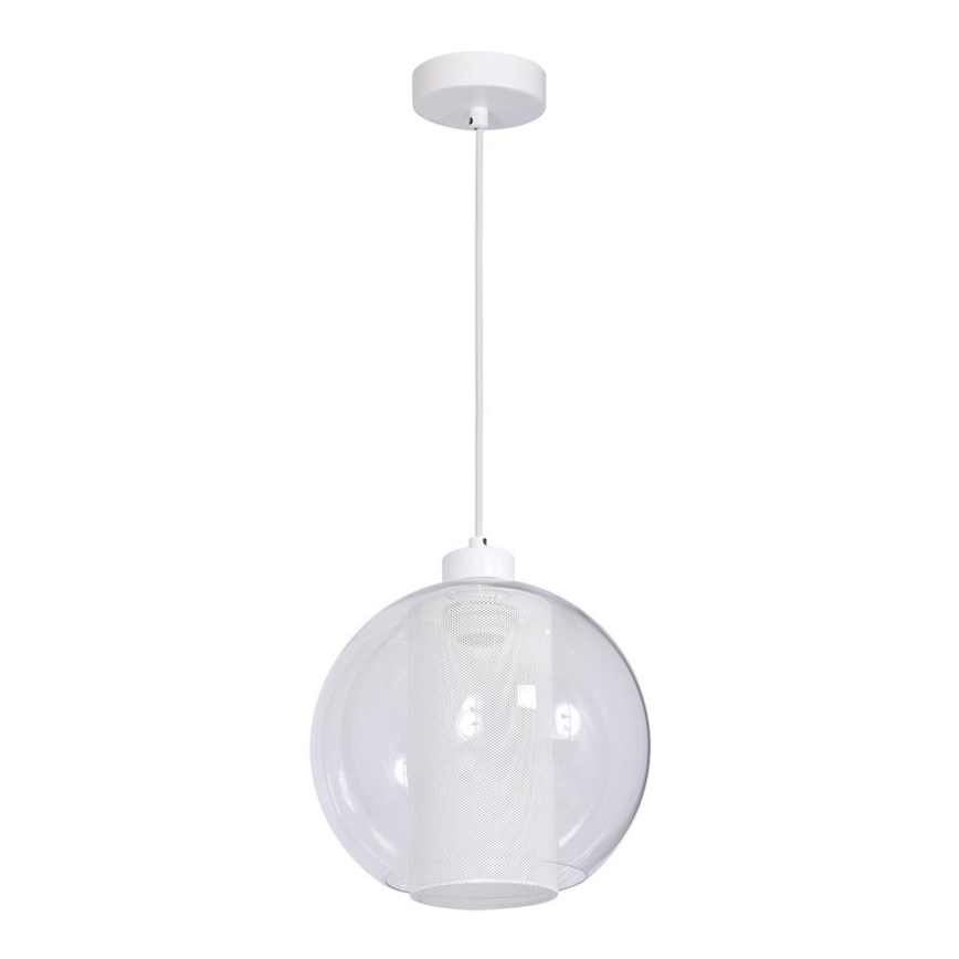 Chandelier FUNA 1xE27/60W/230V white
