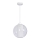 Chandelier FUNA 1xE27/60W/230V white