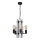 Chandelier GERA 5xE27/60W/230V black