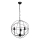 Chandelier GLOBE 3 3xE14/60W black