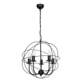 Chandelier GLOBE 5 5xE14/60W black