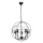 Chandelier GLOBE 5 5xE14/60W black