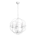 Chandelier GLOBE 5 5xE14/60W white