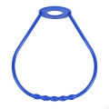 Chandelier handle plastic blue