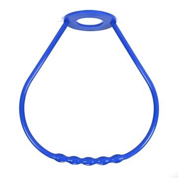 Chandelier handle plastic blue