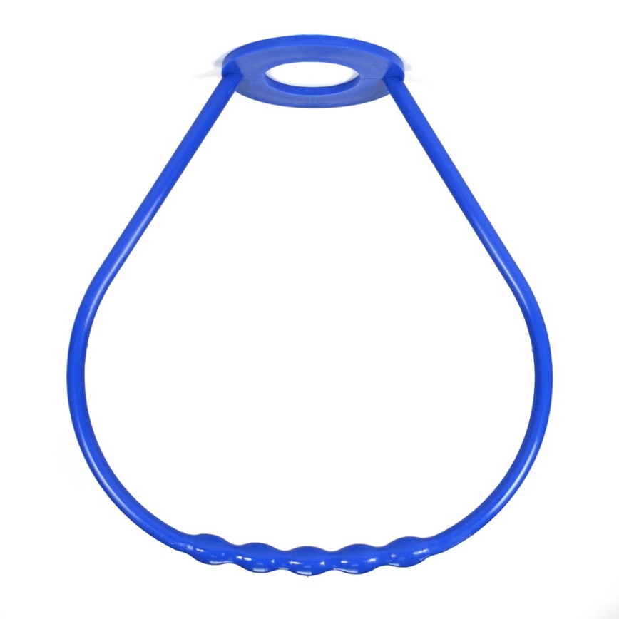 Chandelier handle plastic blue