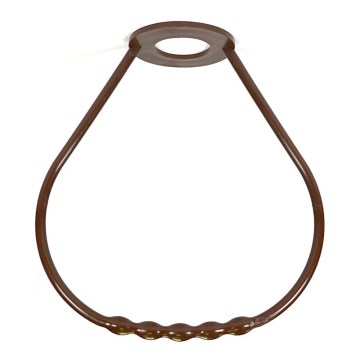 Chandelier handle plastic brown